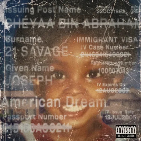 21 Savage American Dream - Ireland Vinyl