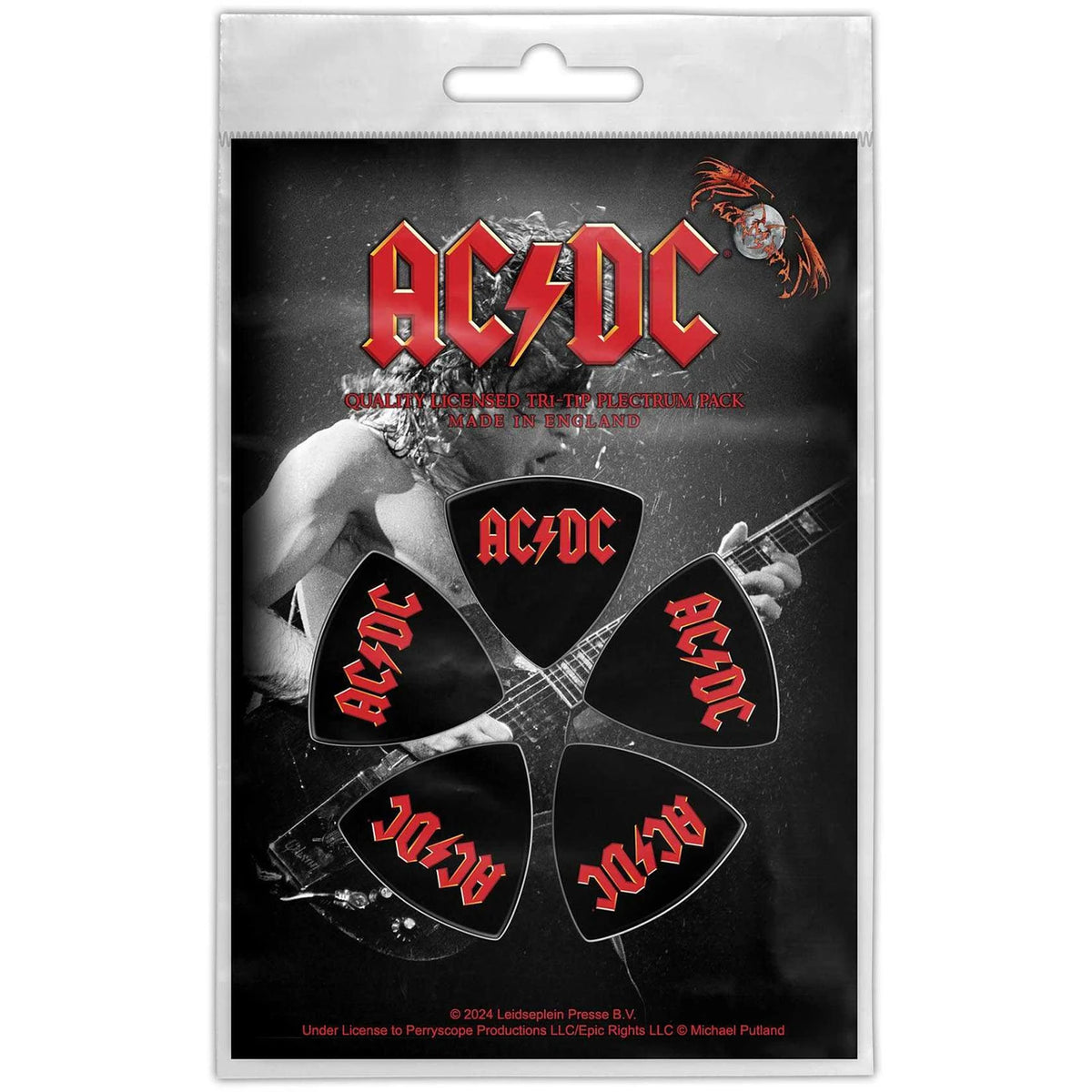 AC DC Plectrum Pack - Logo