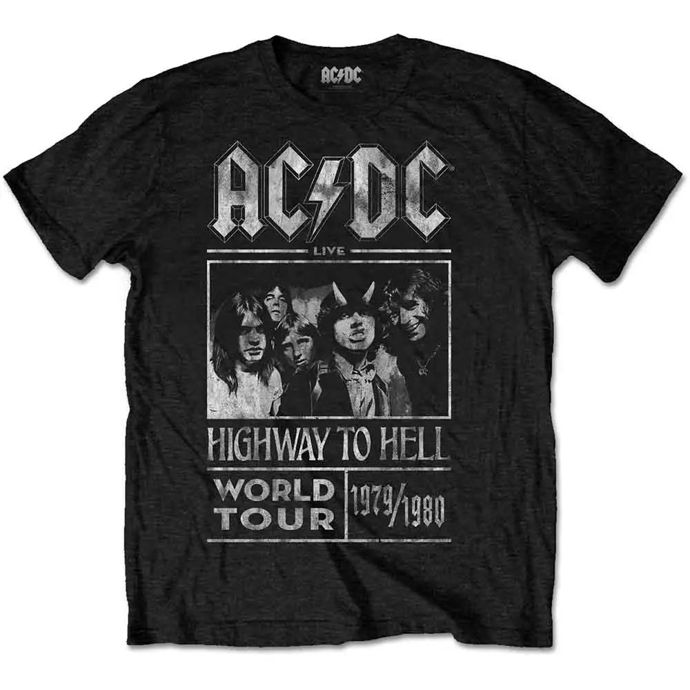 AC/DC T-Shirt: Highway to Hell World Tour 1979/1980 Shirts