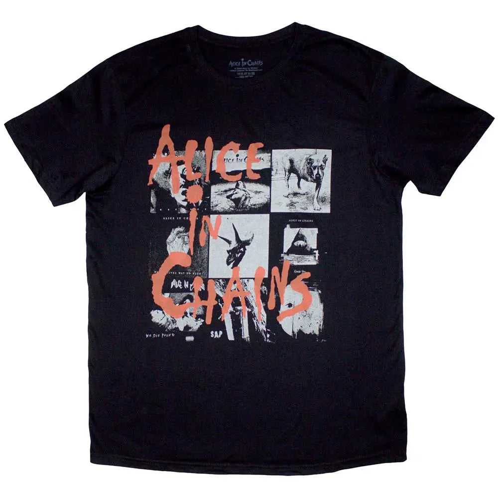 Alice In Chains Shirt Albums Montage Shirts