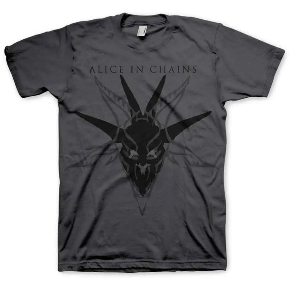 Alice In Chains T-Shirt: Black Skull Shirts