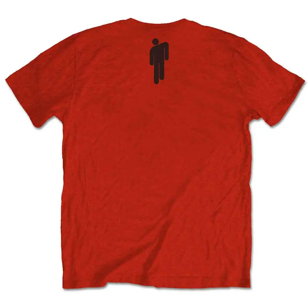Billie Eilish T-Shirt: Racer Logo & Blohsh (Back Print) Shirts