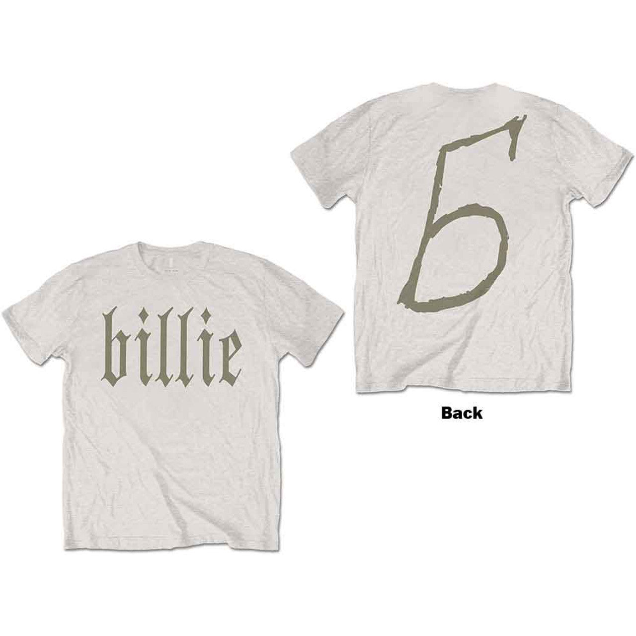 Billie Eilish Shirt: Billie 5 (Natural) Shirts