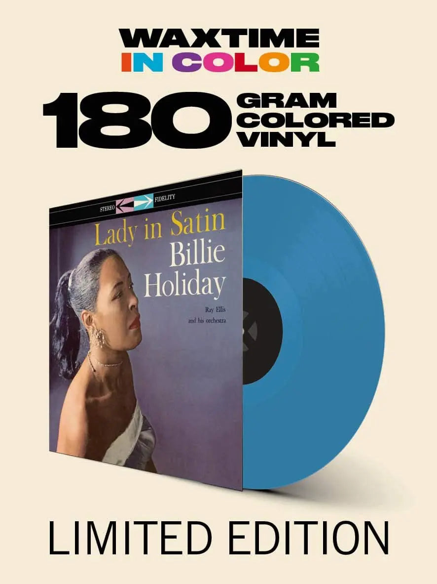 Billie Holiday Lady In Satin (Blue LP)