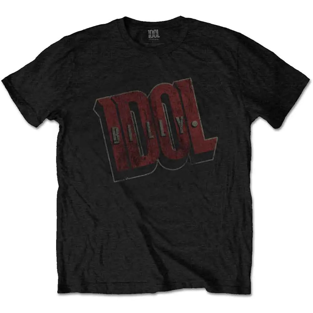 Billy Idol Shirt Vintage Logo Shirts