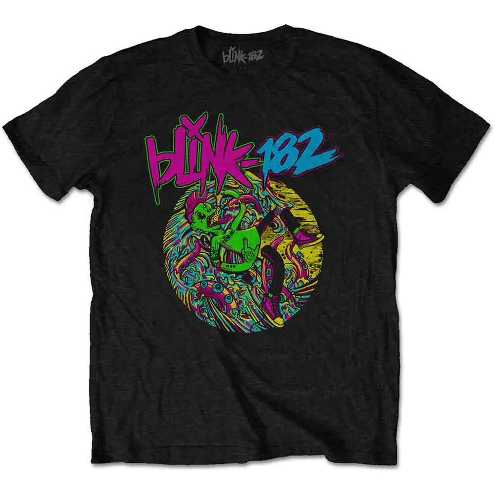 Blink-182 T-Shirt: Neon Logo Shirts
