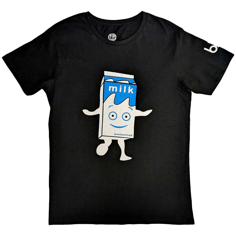Blur Shirt: Milky (Sleeve Print) Shirts