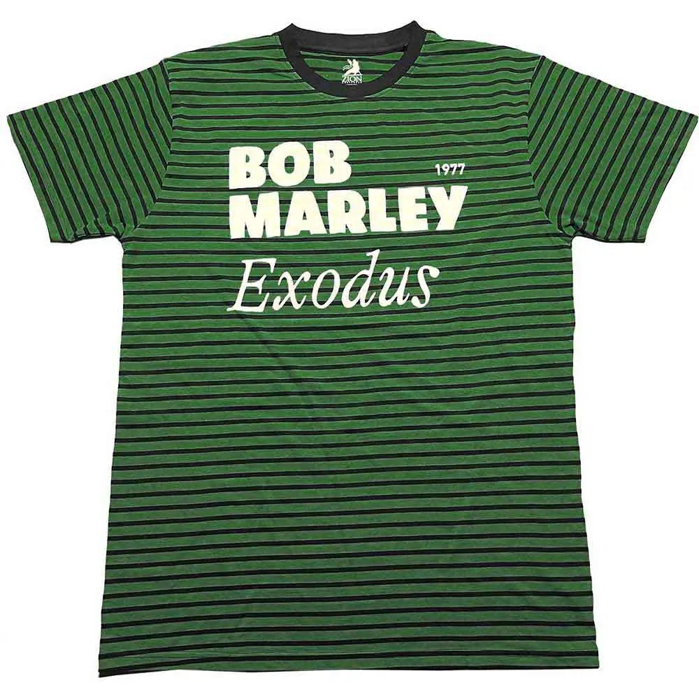 Bob Marley Shirt Exodus (Black & Green) Shirts