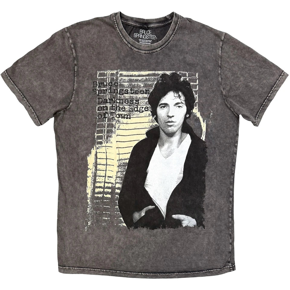 Bruce Springsteen Stone Wash Shirt - Darkness Shirts