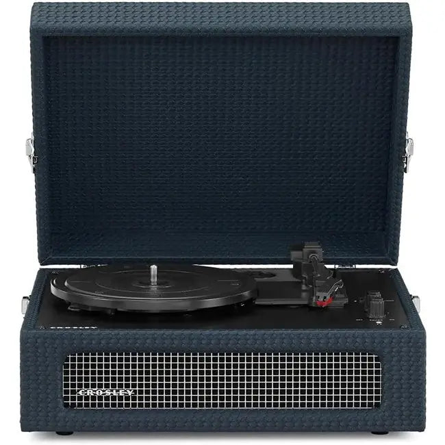 Crosley CR8017B-Nv4 Voyager 2-Way Bluetooth Record Player - Navy Turntable