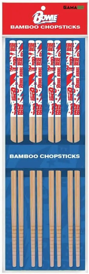 David Bowie Bamboo Chopsticks Set