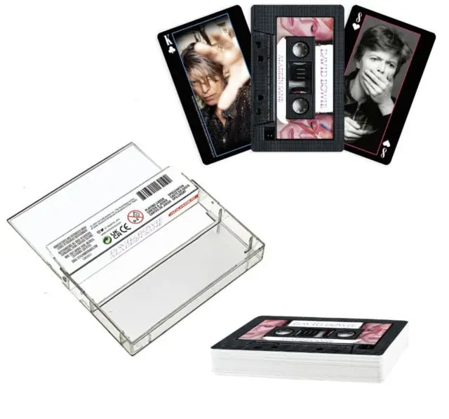 David Bowie Cassette Playing Cards Shirts