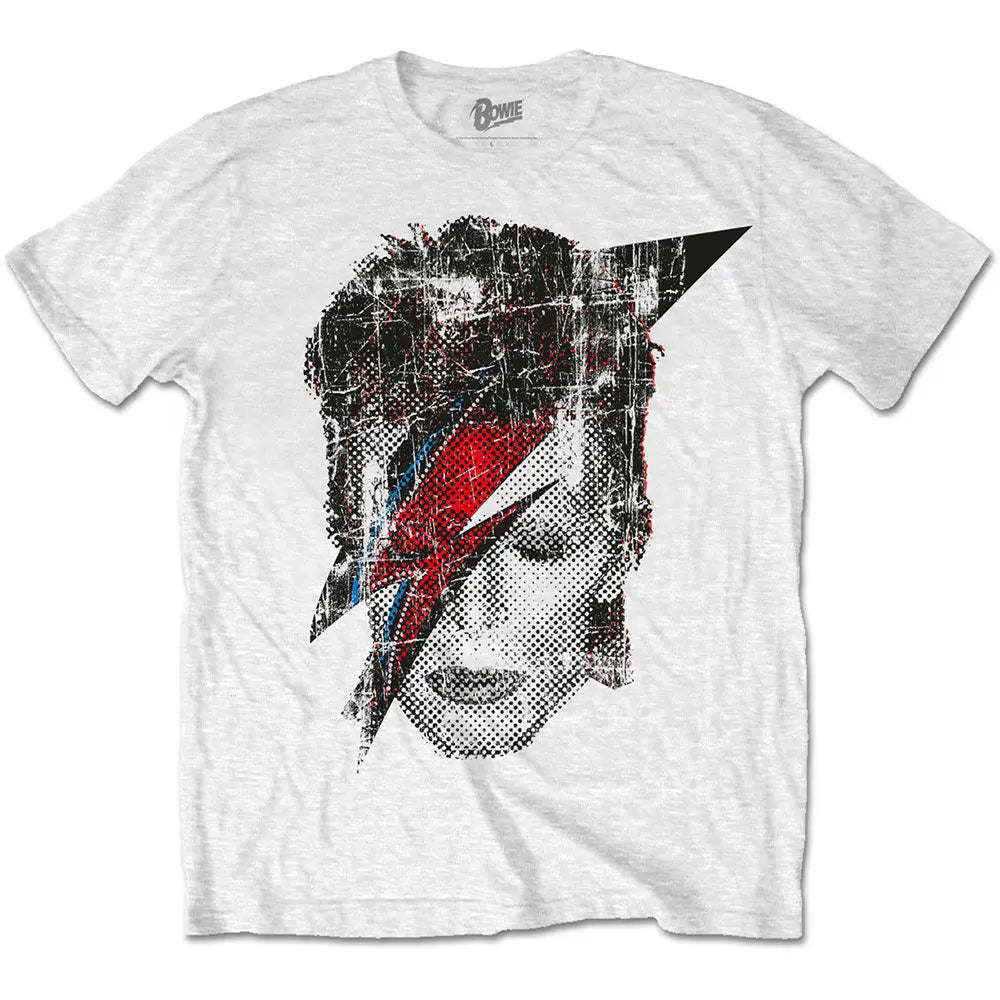 David Bowie Shirt Flash Face Shirts S