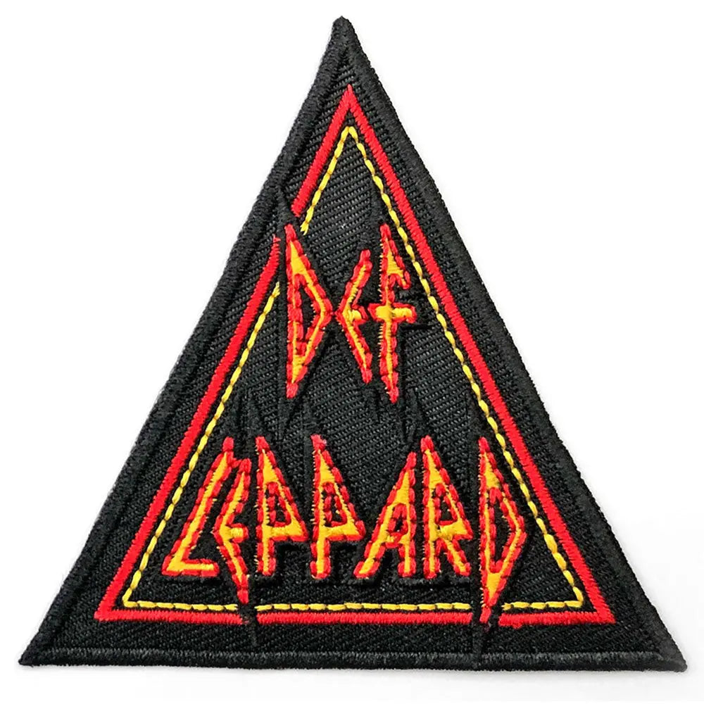 Def Leppard Woven Patch Shirts