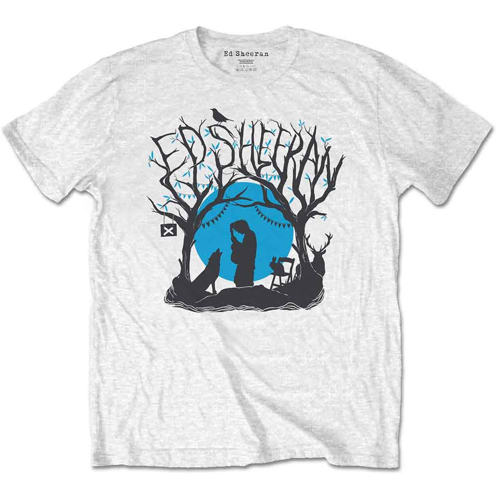 Ed Sheeran T-Shirt Woodland Gig Shirts