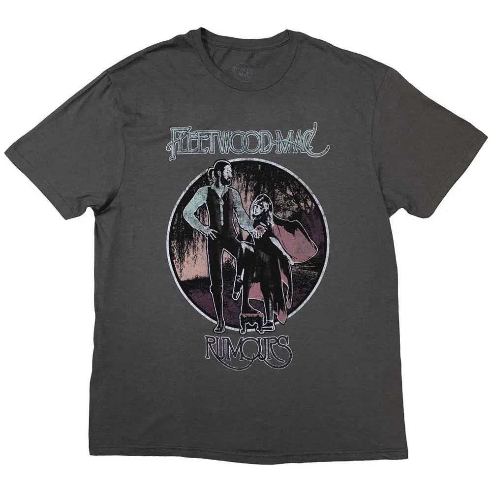 Fleetwood Mac T-Shirt: Rumours Vintage (CHARCOAL) Shirts