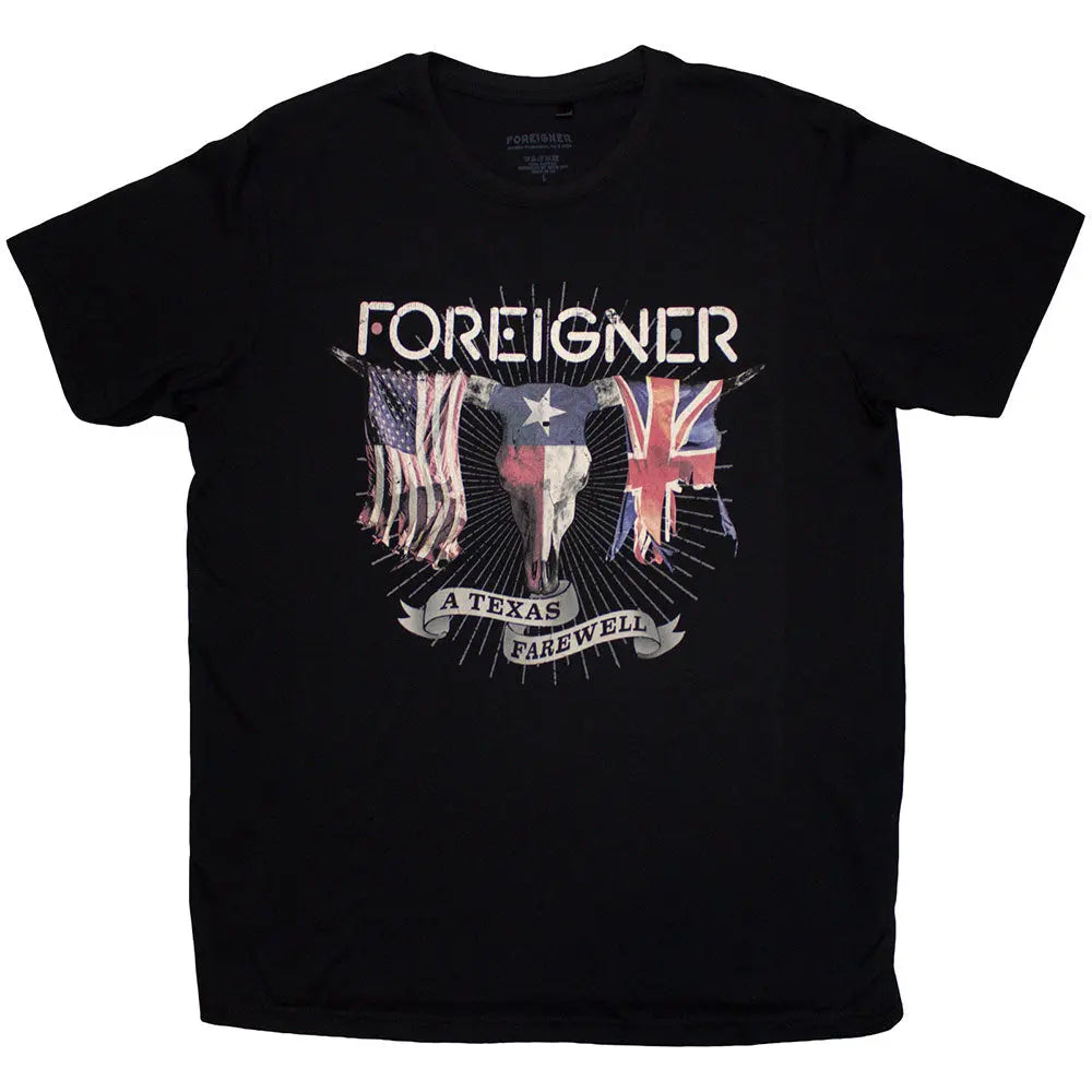 Foreigner Shirt Texas Farewell Shirts