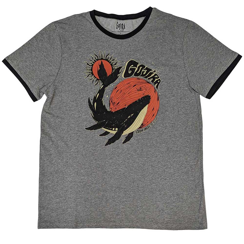 Gojira Ringer T-Shirt: Whale Shirts