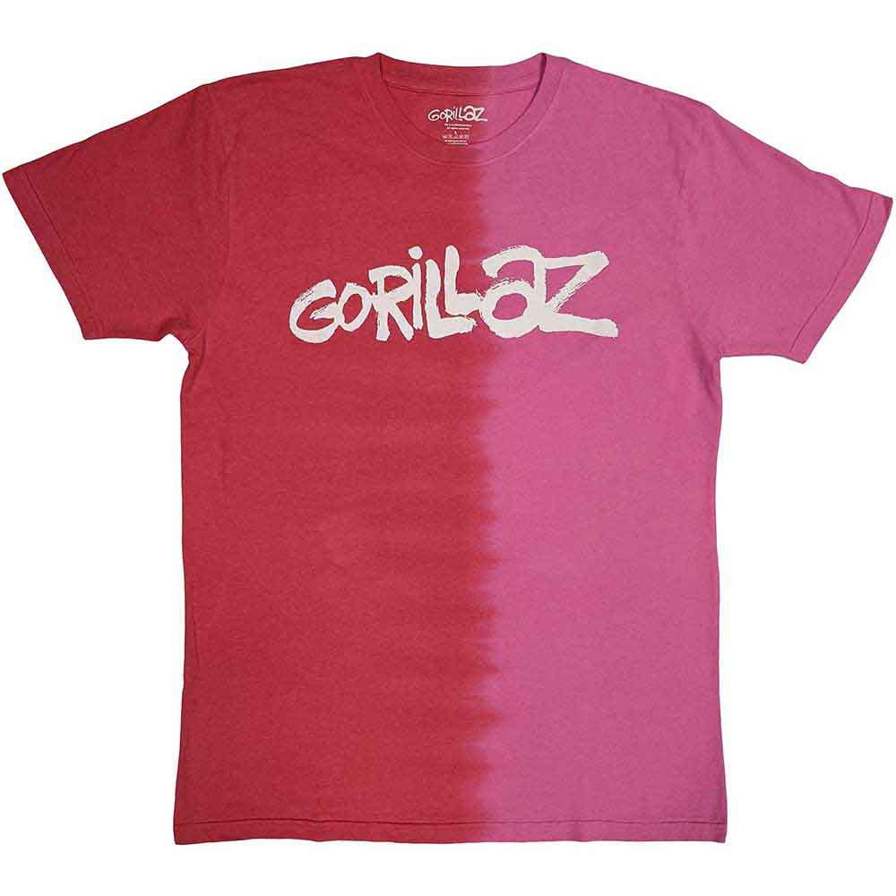 Gorillaz Shirt: Two-Tone Brush Logo Shirts