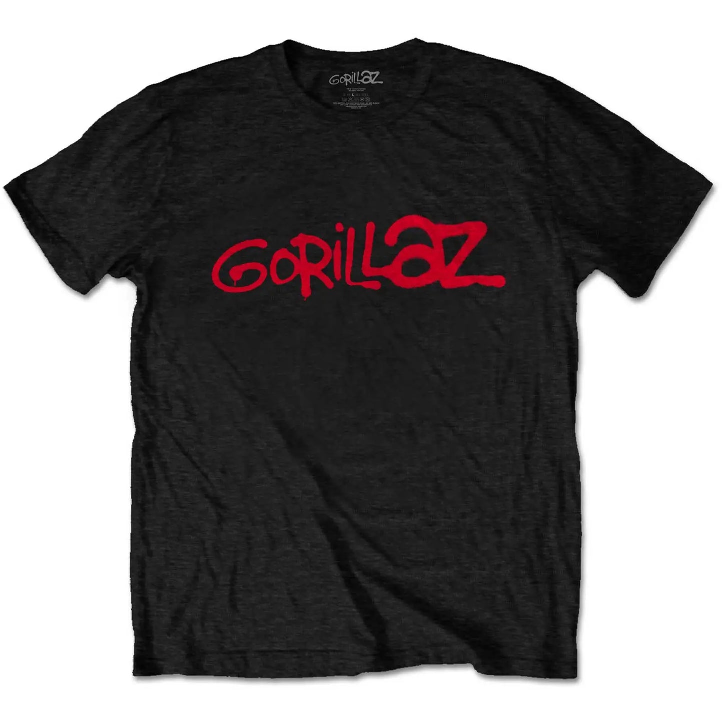 Gorillaz T-Shirt Logo Shirts S Black