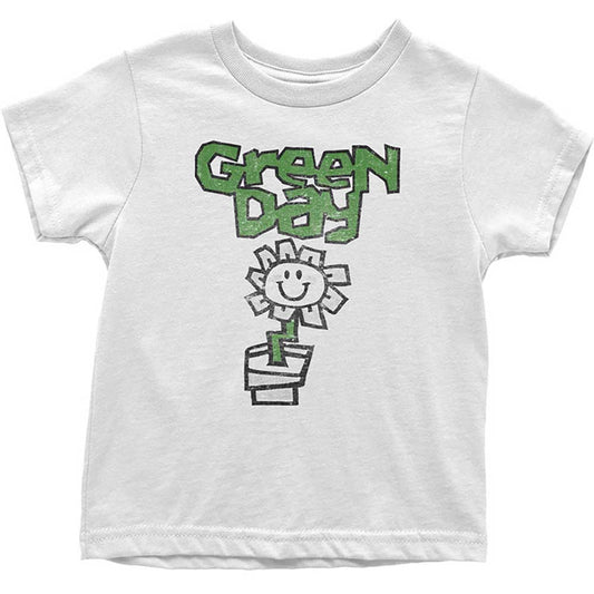 Green Day Kids T-Shirt Flower Pot - Ireland Vinyl