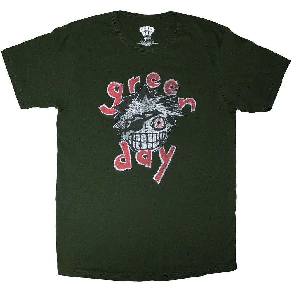 Green Day Shirt Eye Patch Shirts