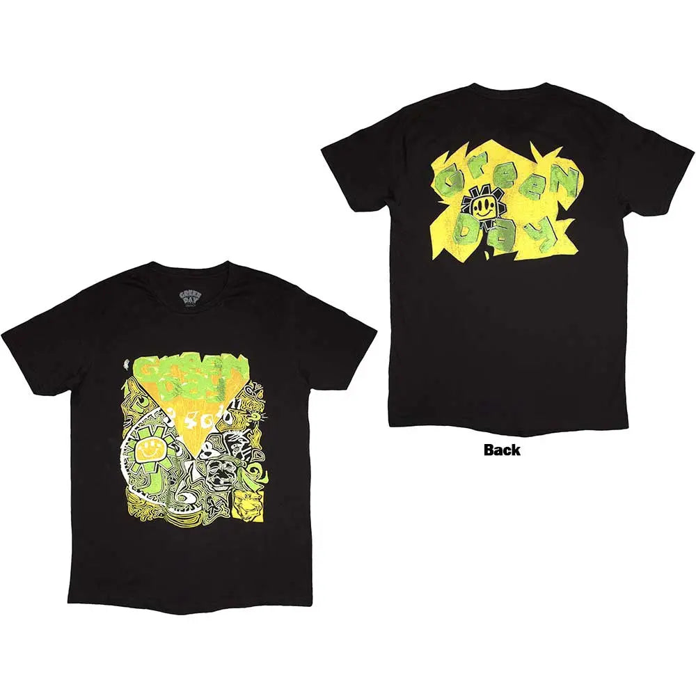 Green Day Shirt Psychedelic Kerplunk (Back Print) Shirts