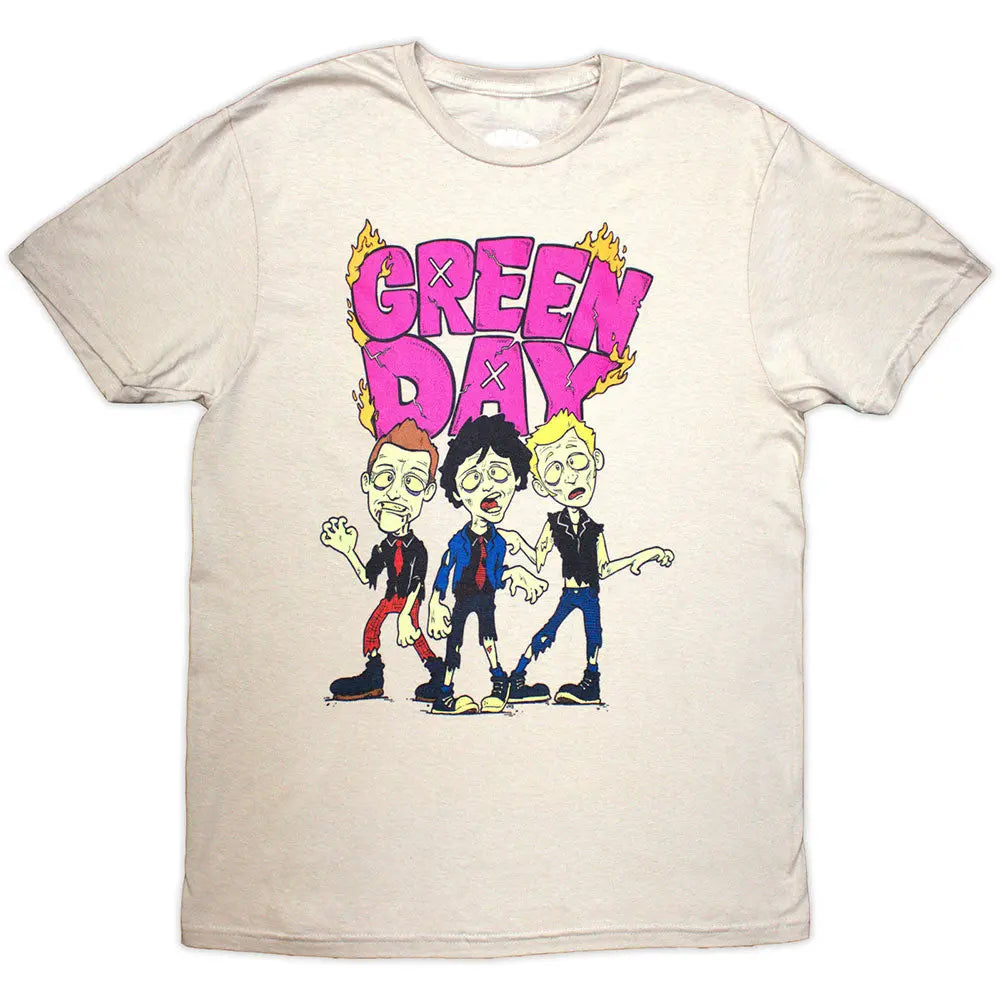 Green Day Shirt Walking Zombies Shirts