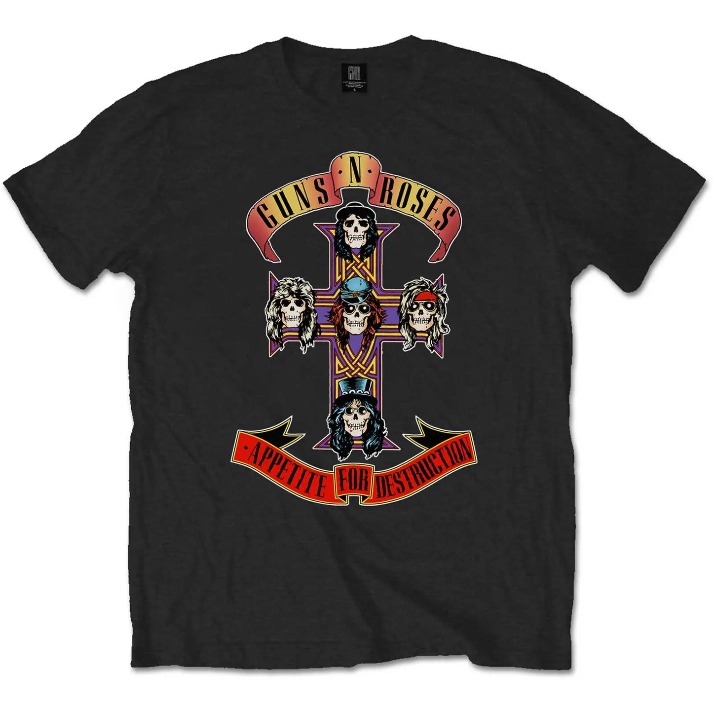 Guns N' Roses Shirt Appetite for Destruction Shirts S