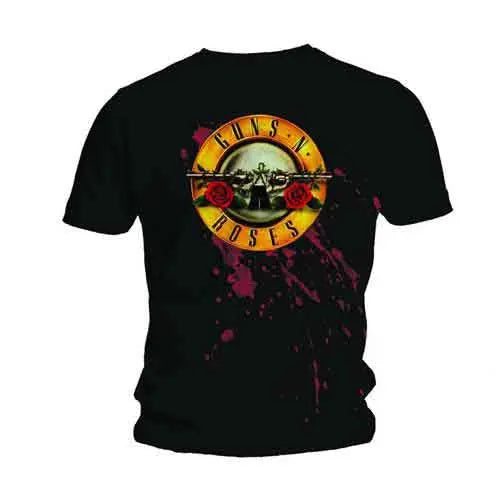 Guns N' Roses Shirt Splatter Shirts