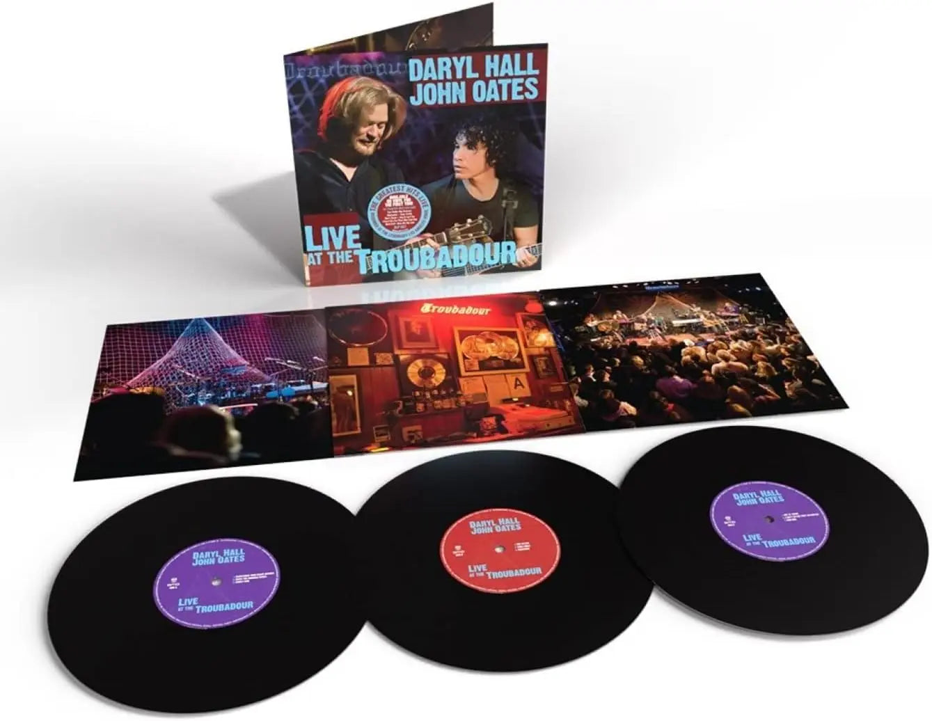 Hall & Oates Live at The Troubadour 3 LP