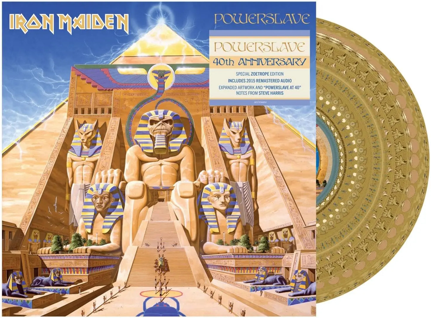 Iron Maiden Powerslave (40th Zoetrope Vinyl)