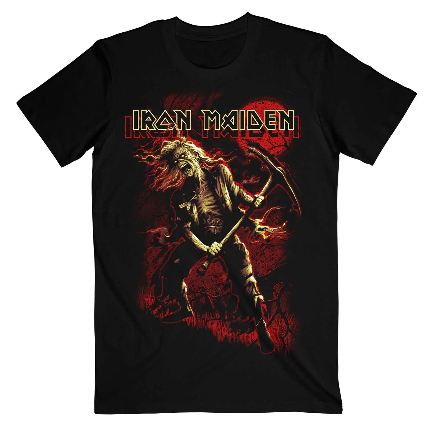 Iron Maiden Shirt Benjamin Breeg Red Shirts S