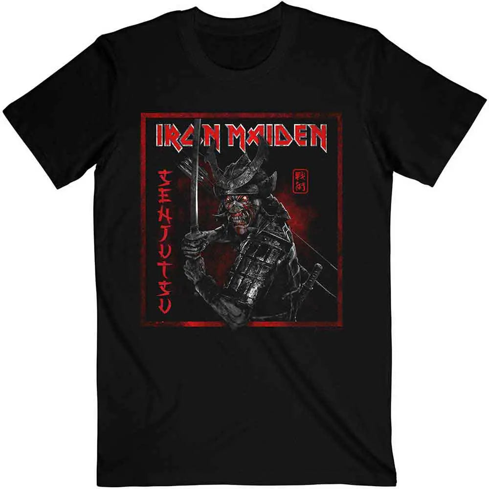 Iron Maiden Shirt Senjutsu Cover Shirts