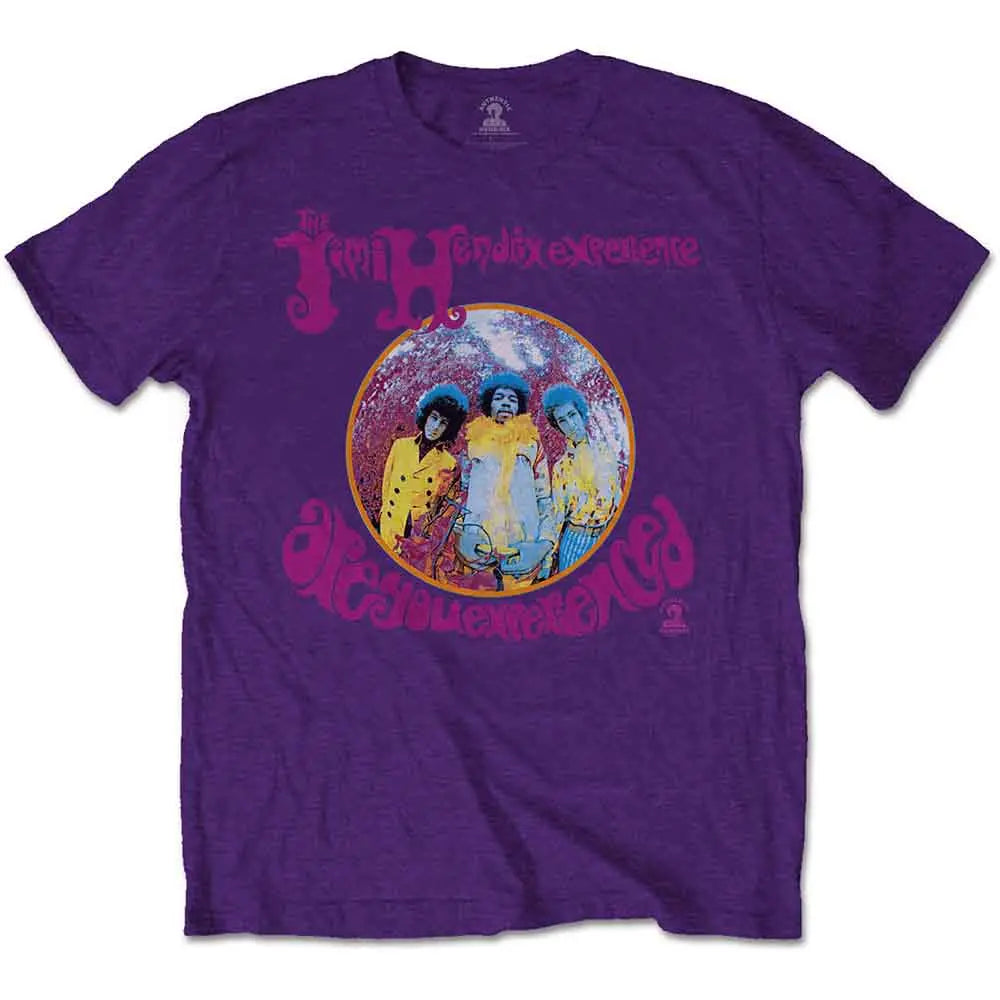 Jimi Hendrix Purple T-Shirt Are You Experienced Shirts