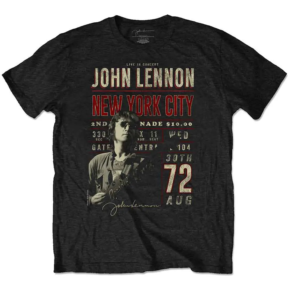 John Lennon T-Shirt New York City '72 (Eco-Friendly) Shirts
