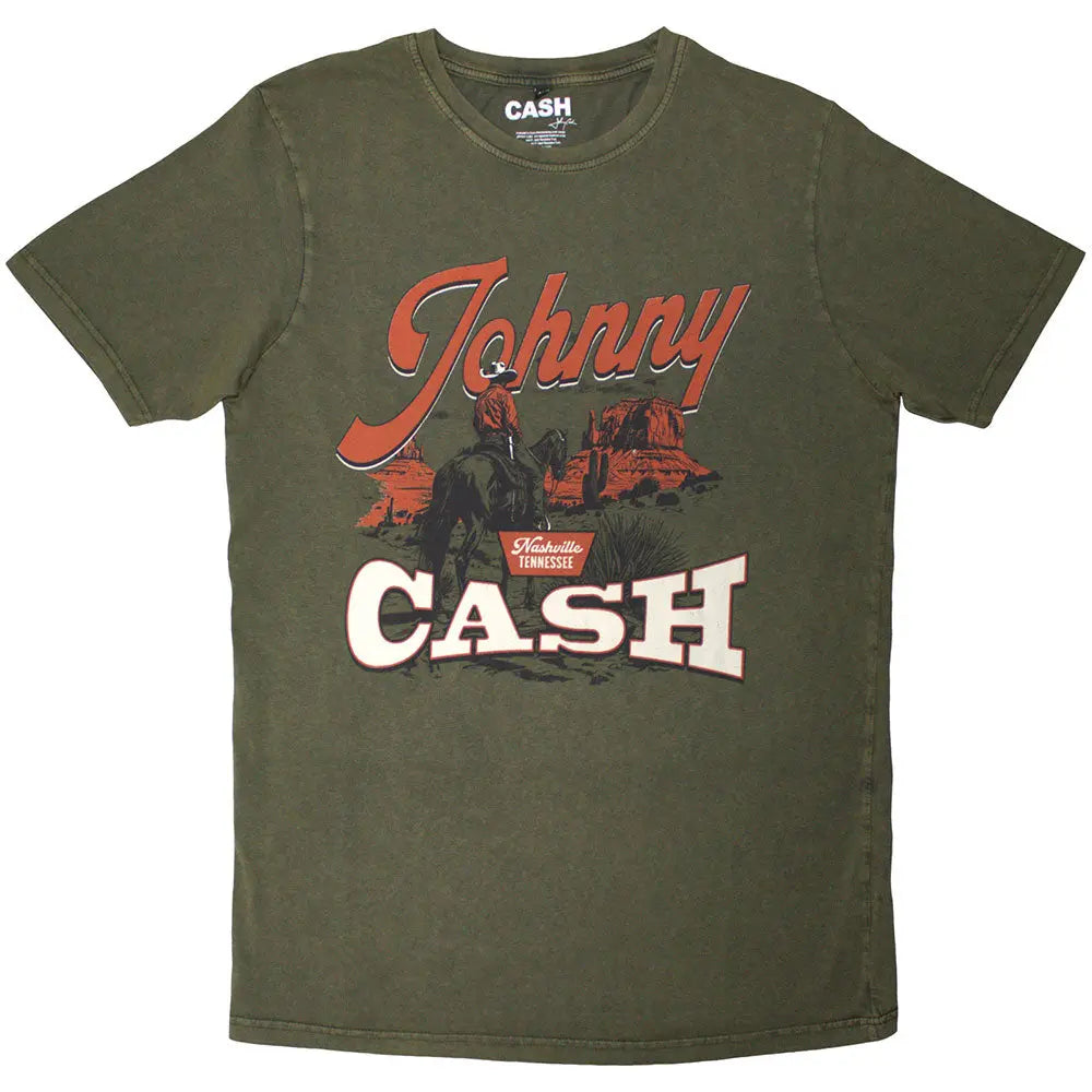Johnny Cash Stone Wash Shirt Desert Cowboy Shirts