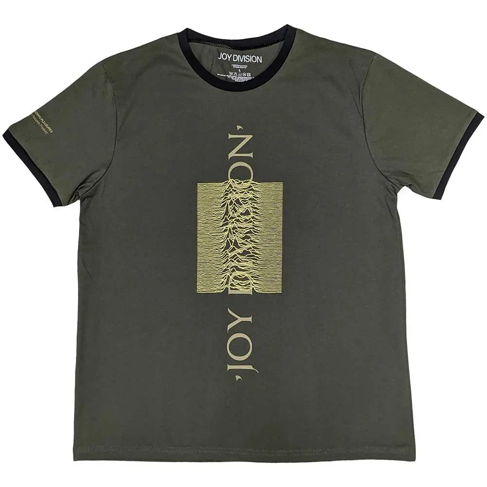 Joy Division Ringer T-Shirt Blended Pulse Shirts