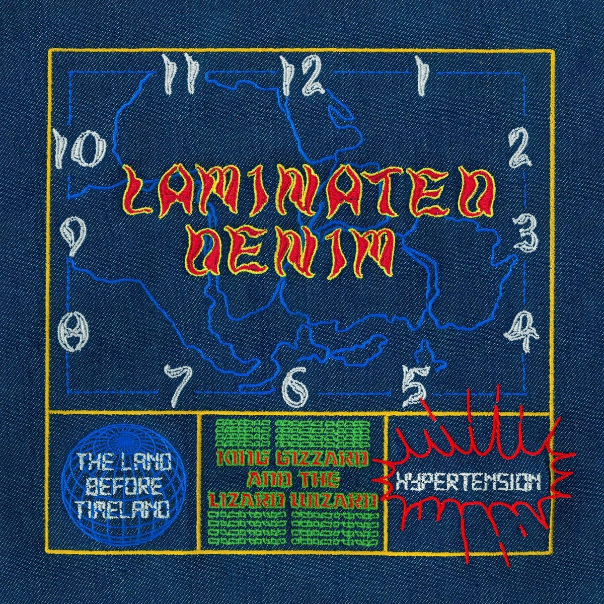 King Gizzard & The Lizard Wizard Laminated Denim