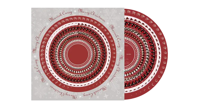 Mariah Carey Merry Christmas Zoetrope LP