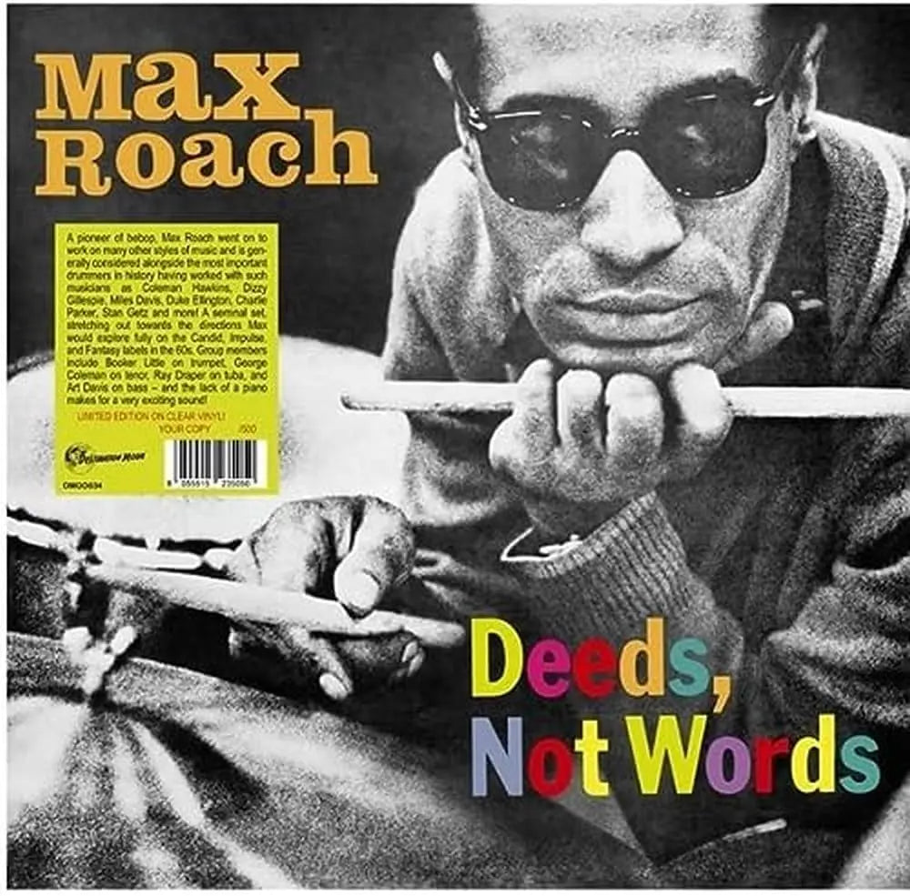 Max Roach Deeds, Not Words LP