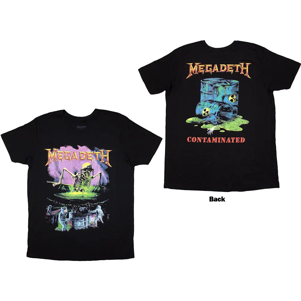 Megadeth Shirt Contaminated Shirts