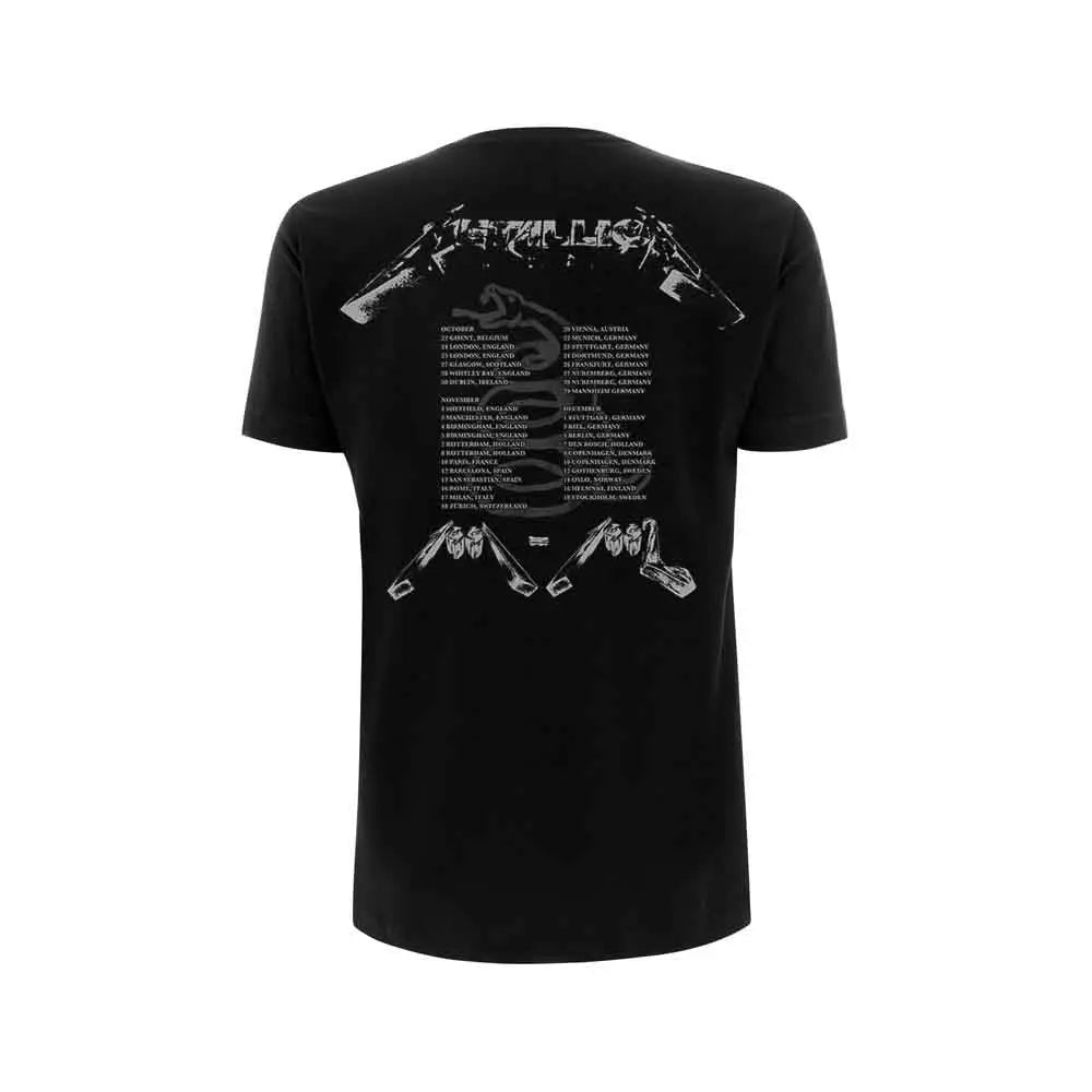Metallica T-Shirt 4 Faces (Back Print) Shirts