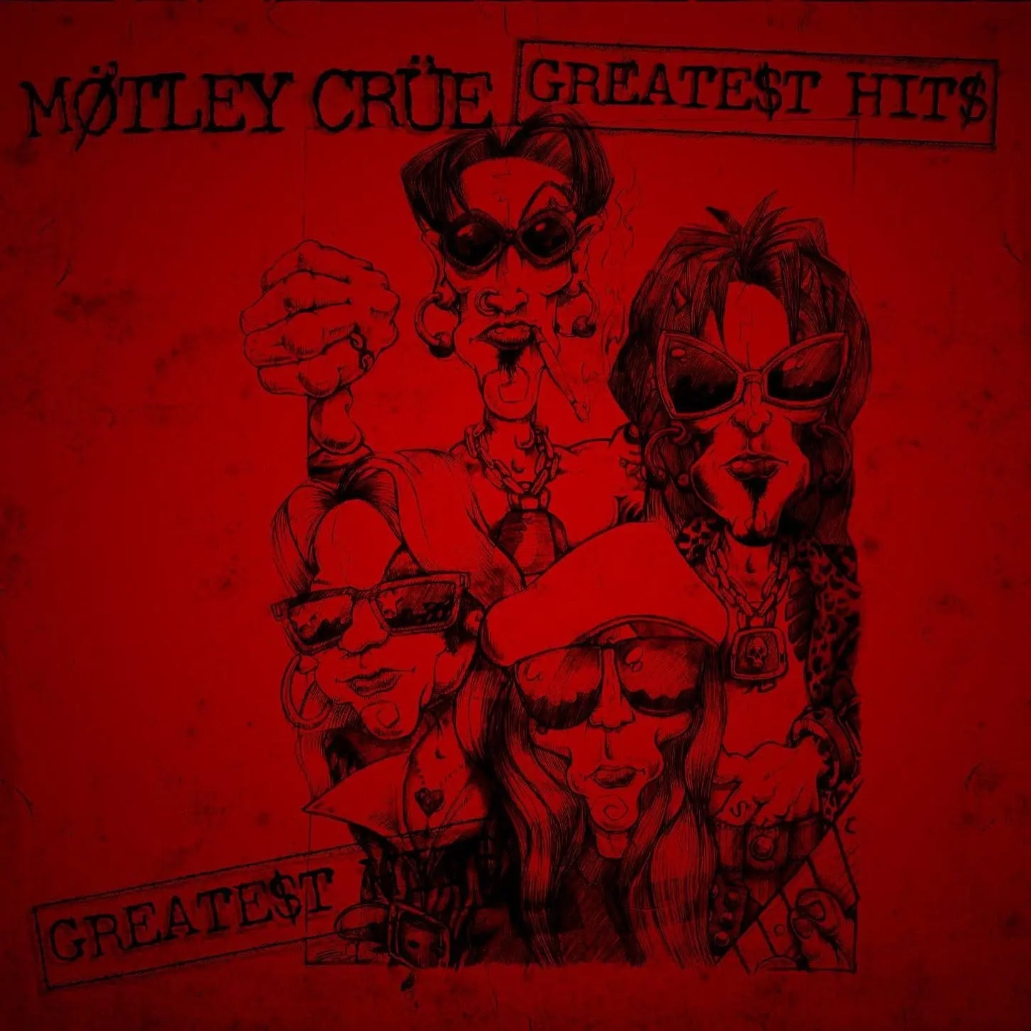 Motley Crue Greatest Hits LP
