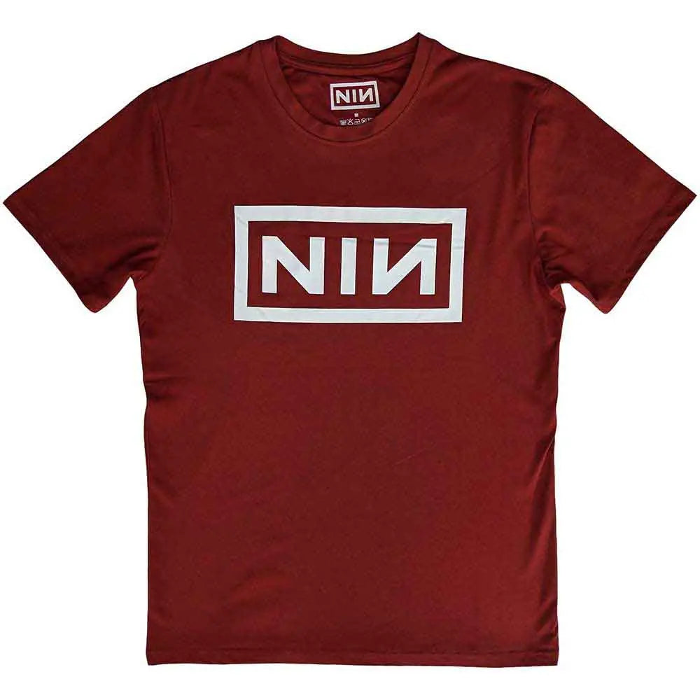 Nine Inch Nails Shirt Classic Logo (Red) Shirts
