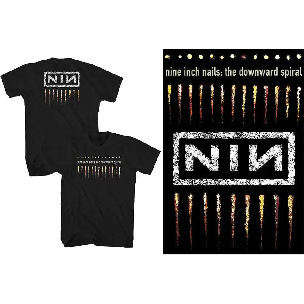 Nine Inch Nails Shirt Downward Spiral Shirts