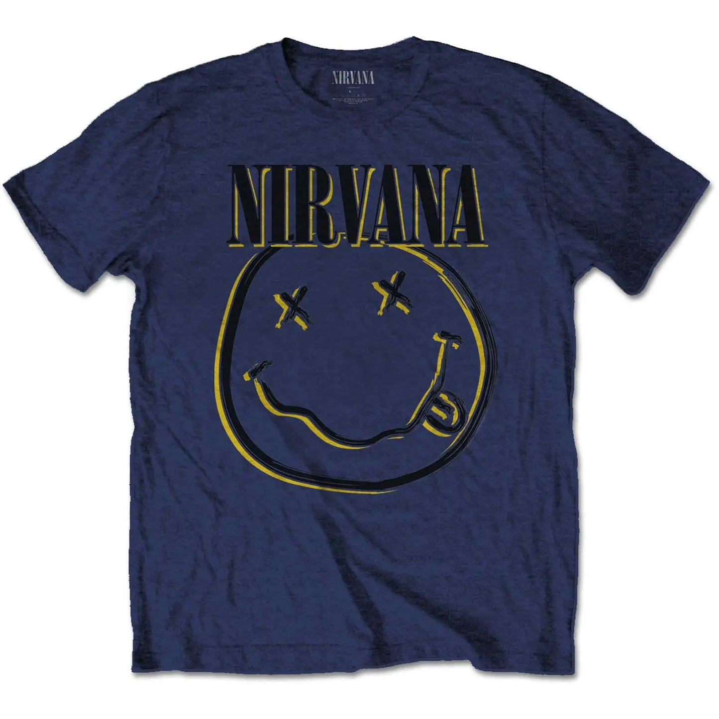 Nirvana Kids T-Shirt Inverse Happy Face Shirts