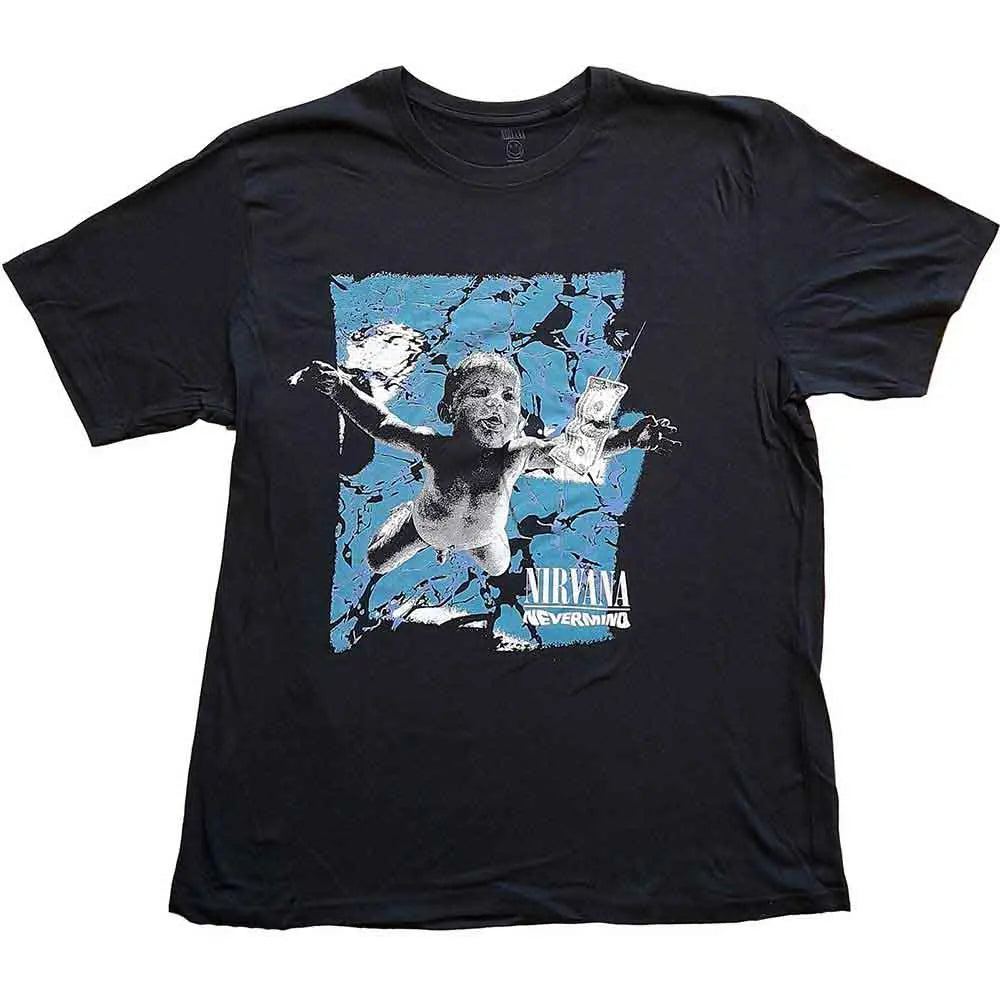 Nirvana Shirt Nevermind Cracked Shirts