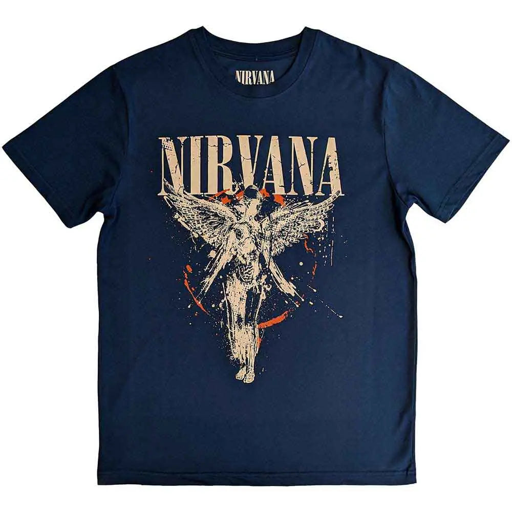 Nirvana T-Shirt In Utero (Dark Blue) Shirts