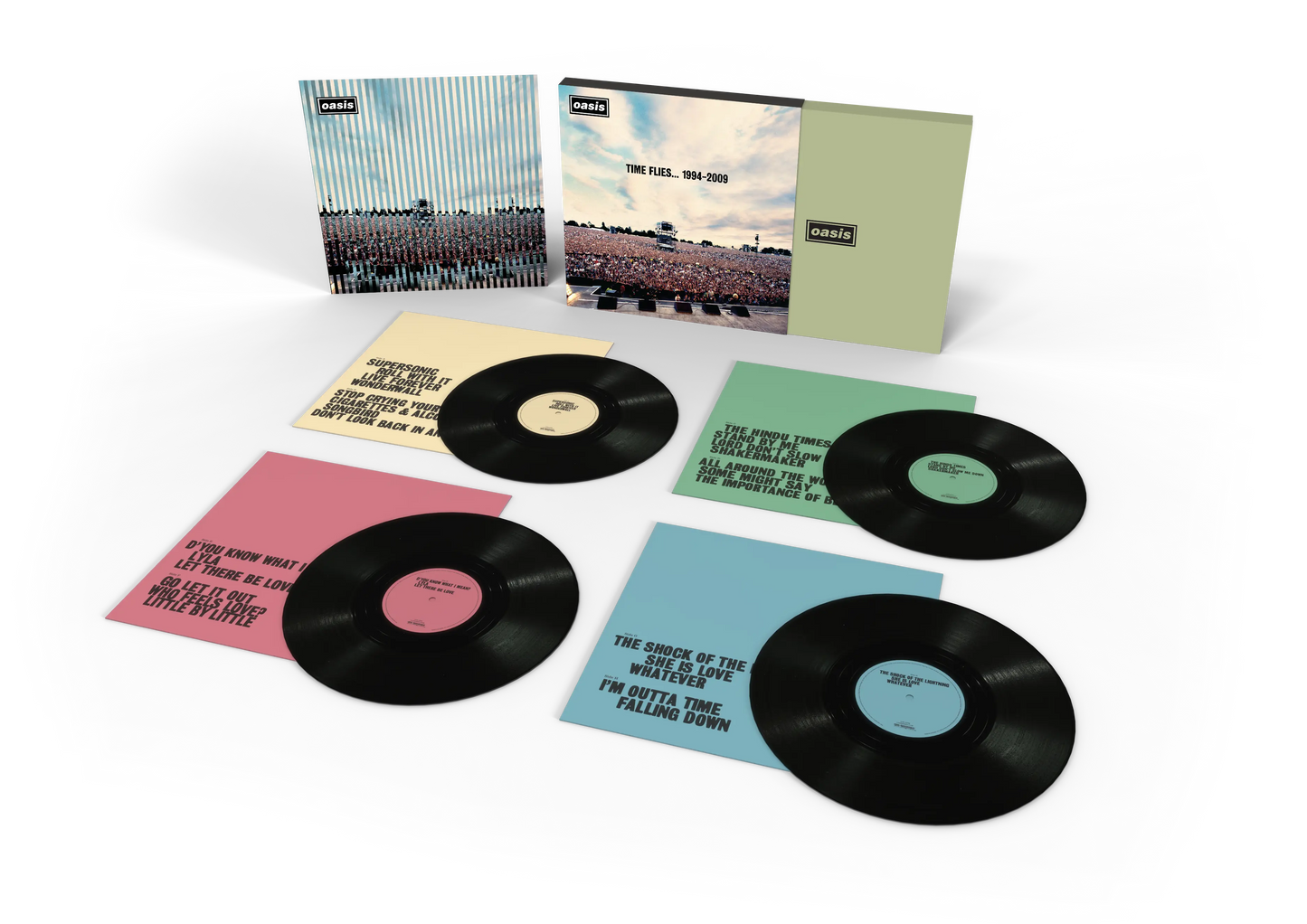 Oasis Time Flies 15th Anniversary Edition 4LP